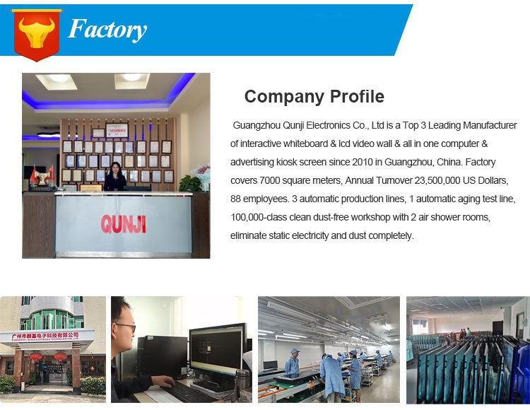 Interactive flat panel factory 