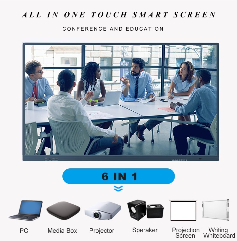 55 inch interactive panel for classroom
