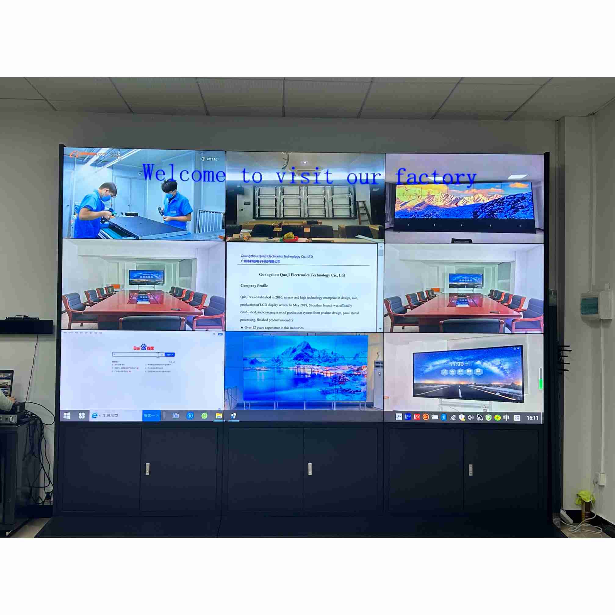 lcd video wall price